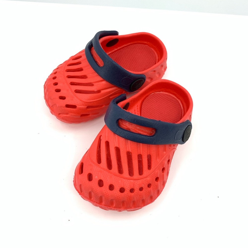 Clogs Toddler Red Cross Band Size